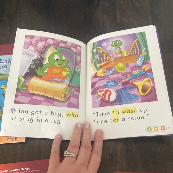 Leap Frog Leap Reader Tag Paperback Books Lot Of 7 short and long vowels - Picture 11 of 17